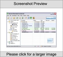 Internet Download Accelerator Screenshot
